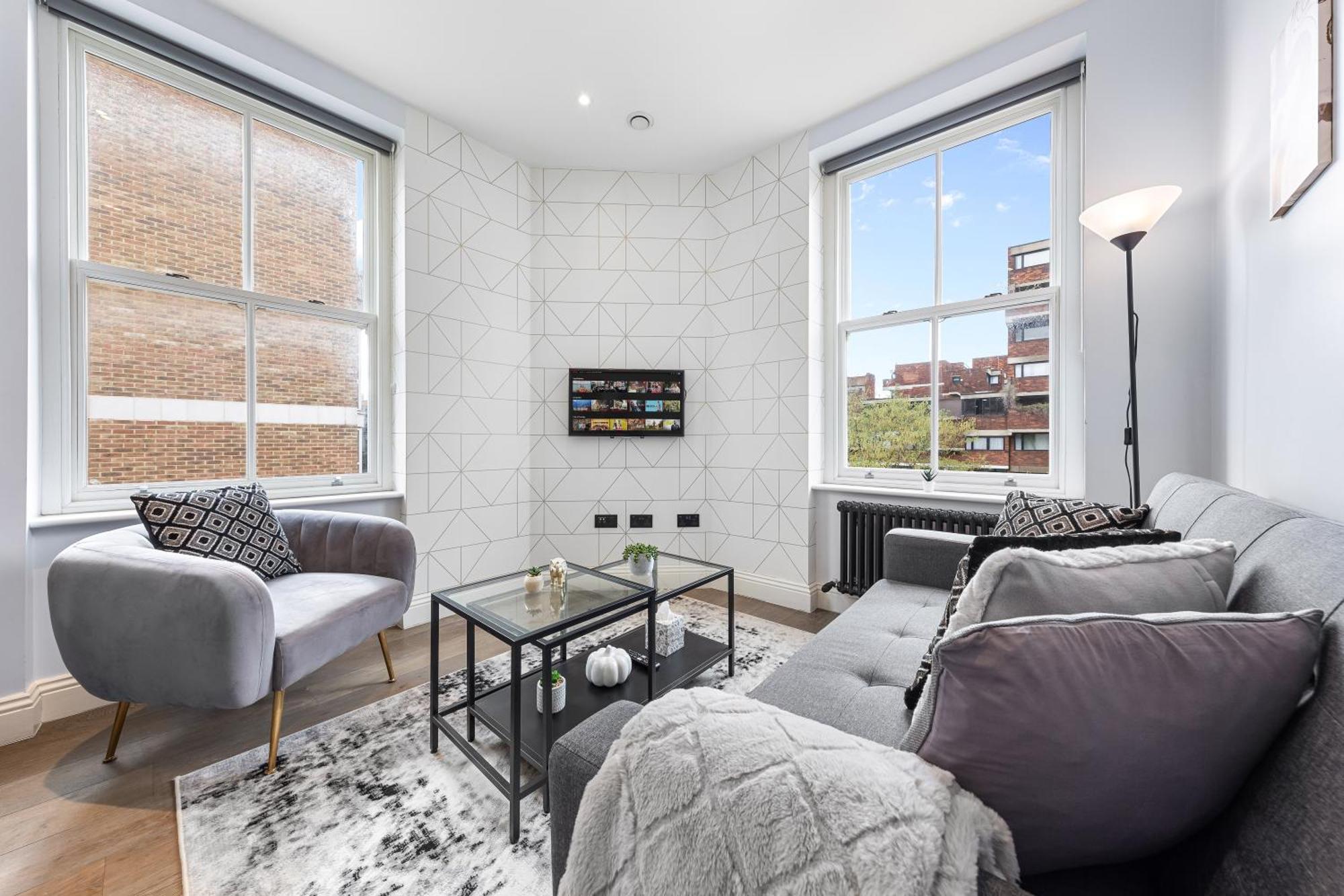 Stunning 1 Bedroom In Westminster With Ac Sleeps 4 Апартаменты Лондон