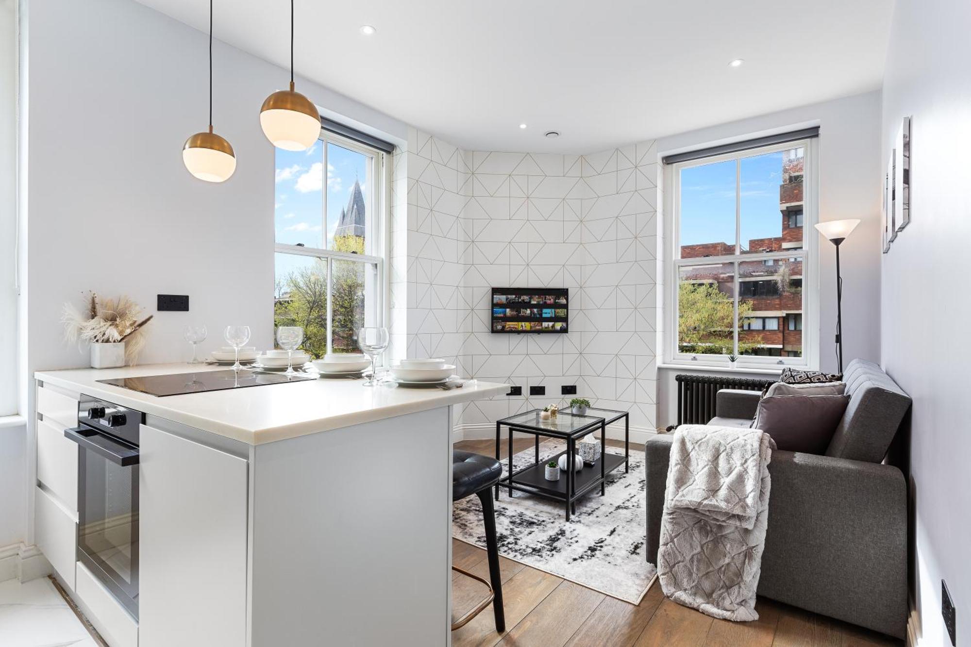 Апартаменты Stunning 1 Bedroom In Westminster With Ac Sleeps 4