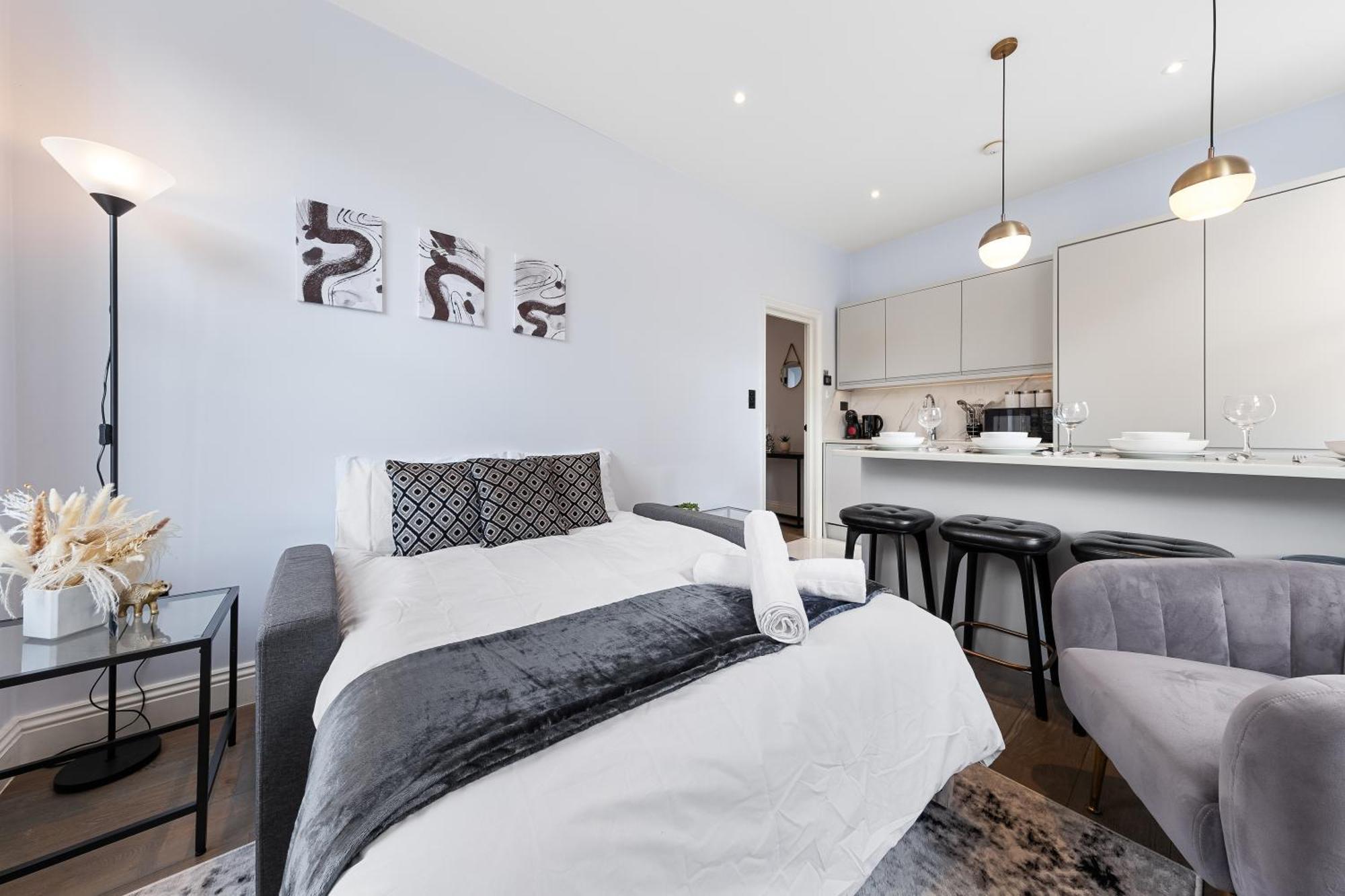 Stunning 1 Bedroom In Westminster With Ac Sleeps 4 Апартаменты Лондон
