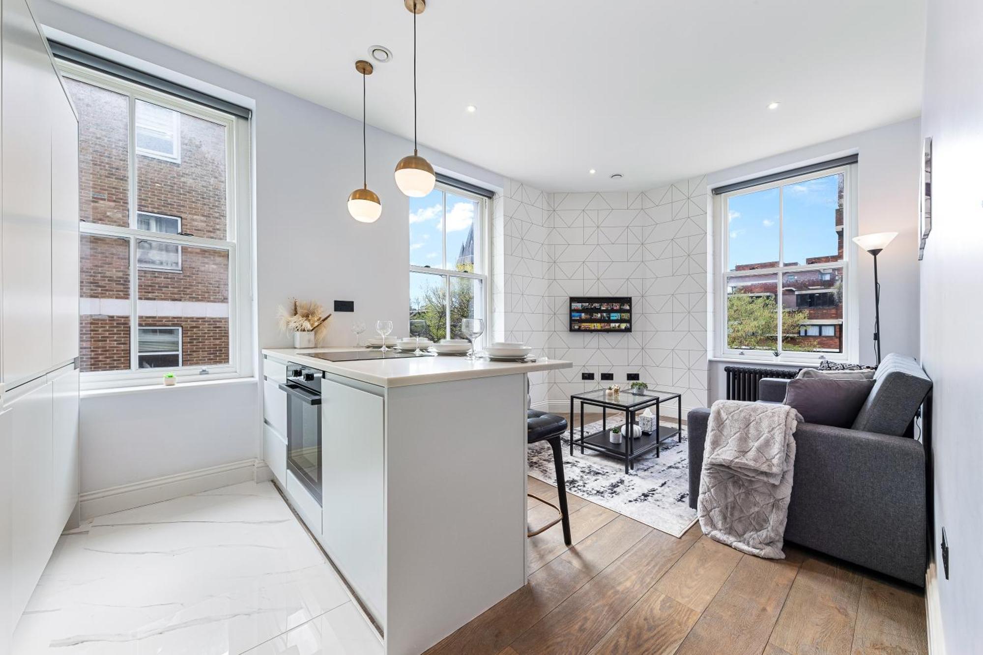 Stunning 1 Bedroom In Westminster With Ac Sleeps 4 Апартаменты Лондон
