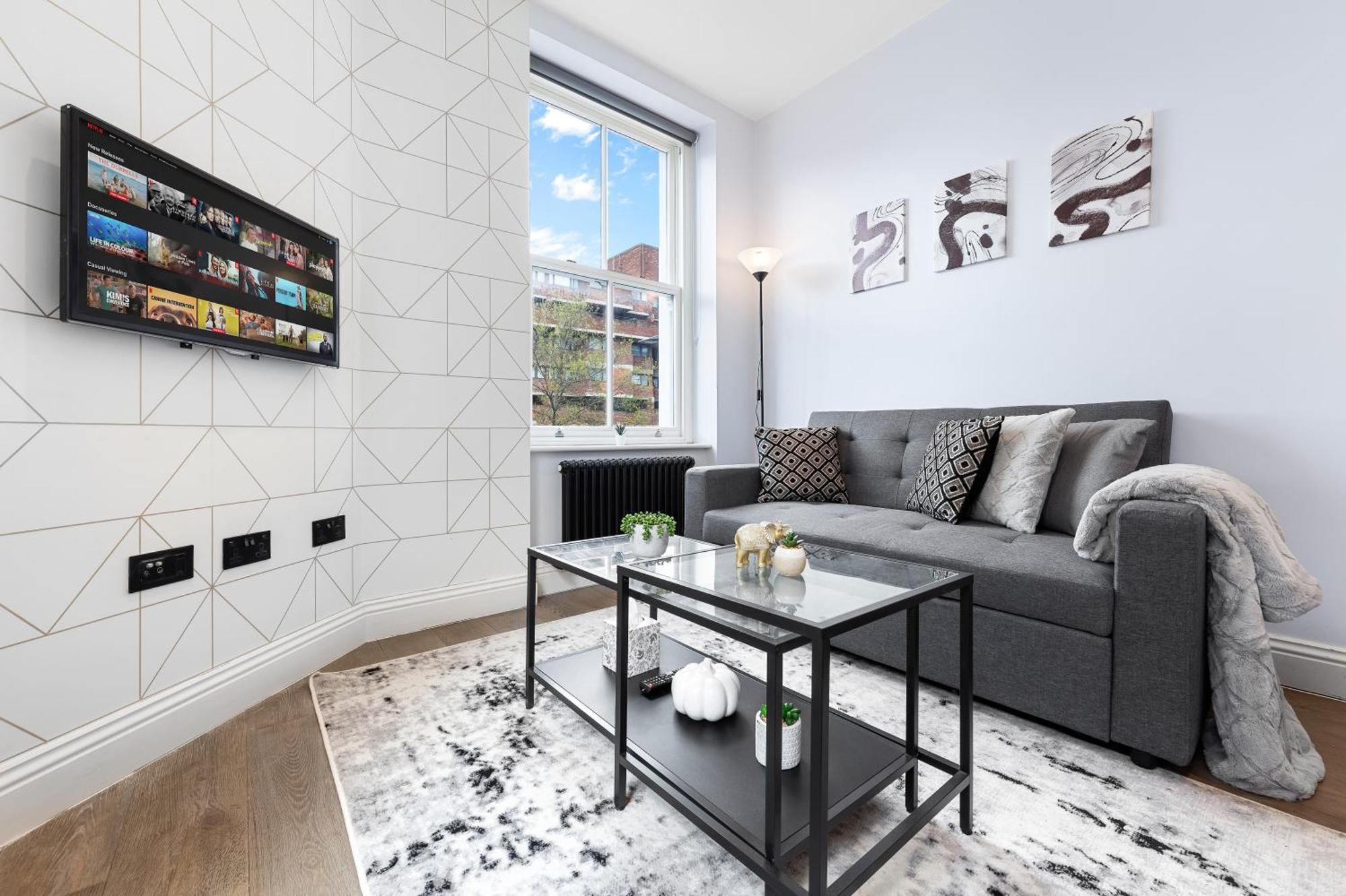 Апартаменты Stunning 1 Bedroom In Westminster With Ac Sleeps 4 Лондон